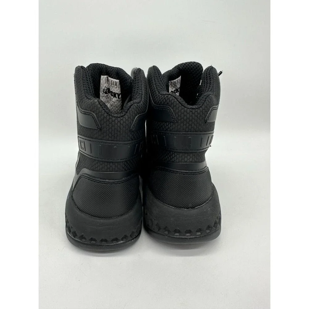 Rocky Boots Mens 7M Code Blue Public Service‎ Duty Work Boots Black F2892-18 NEW